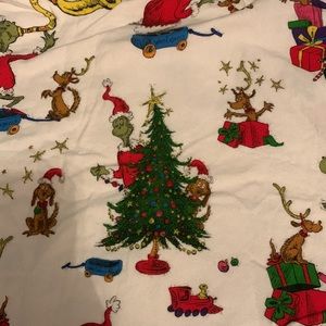 Pottery barn - GRINCH TWIN SHEET SET